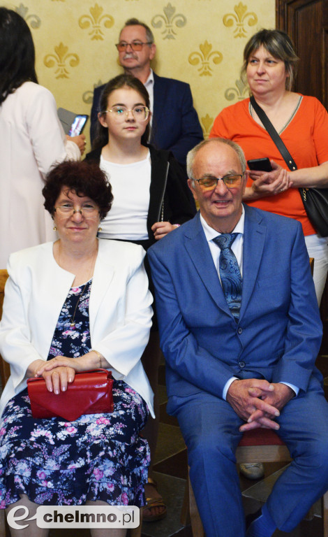 Medale Prezydenta z okazji Złotych Godów. Burmistrz Chełmna uhonorował wzruszonych Jubilatów