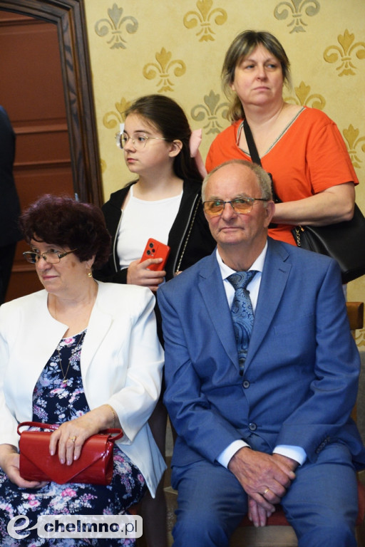 Medale Prezydenta z okazji Złotych Godów. Burmistrz Chełmna uhonorował wzruszonych Jubilatów