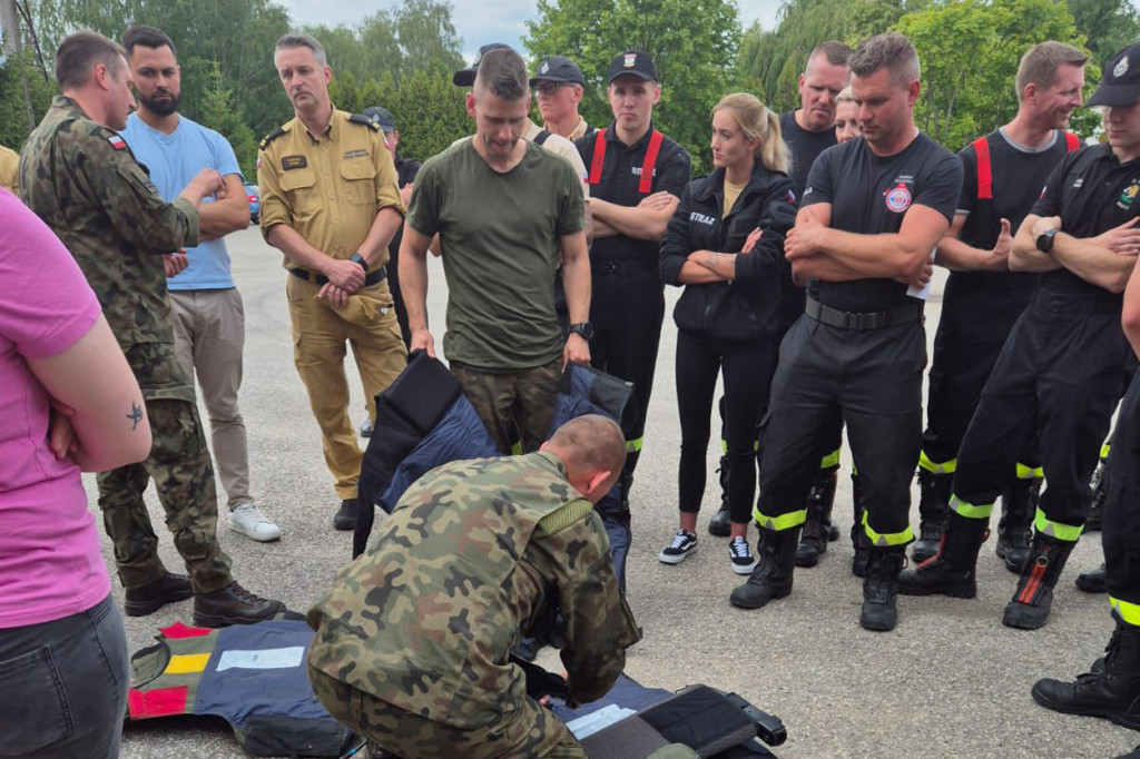 Tak było na warsztatach medycznych w KP PSP w Chełmnie