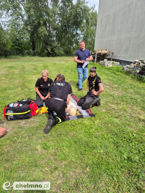 Tak było na warsztatach medycznych w KP PSP w Chełmnie