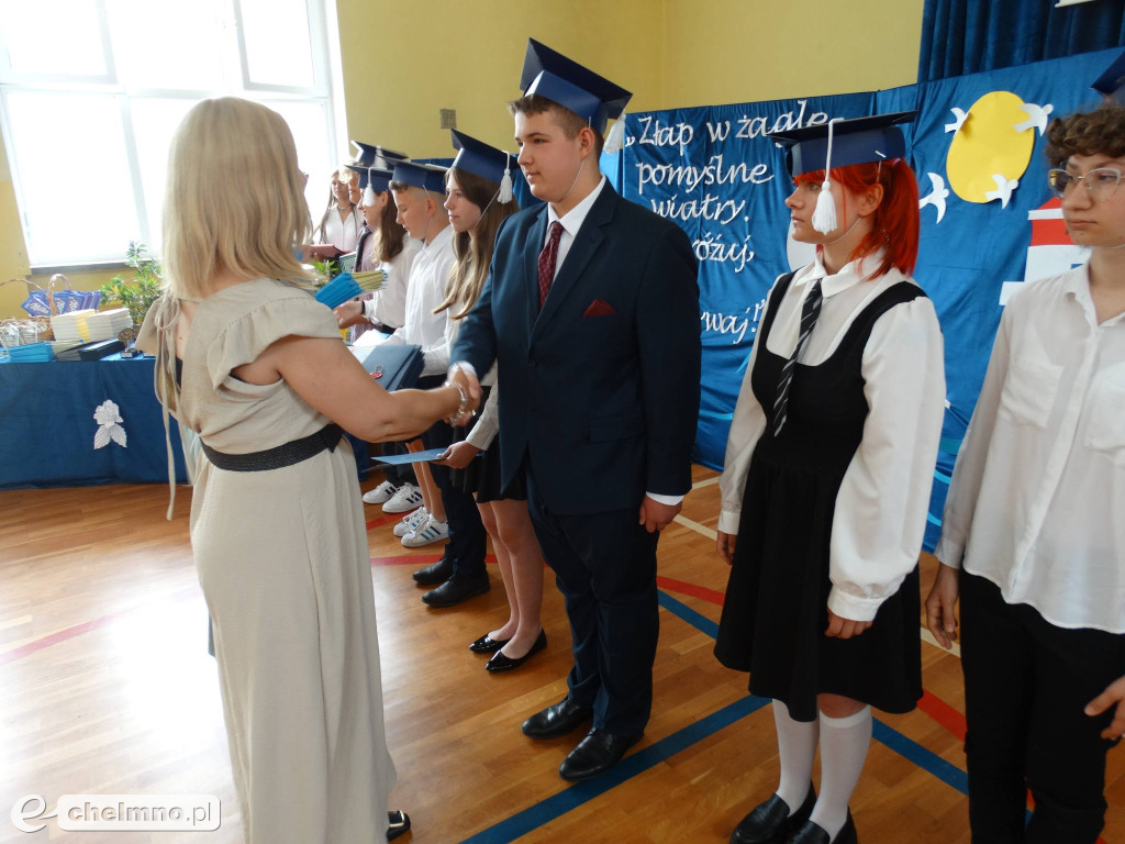 Pożegnanie klas ósmych w chełmińskiej 