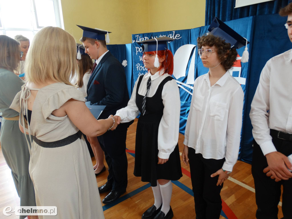 Pożegnanie klas ósmych w chełmińskiej 