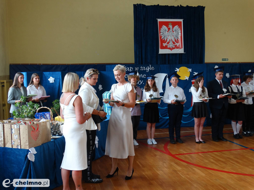 Pożegnanie klas ósmych w chełmińskiej 