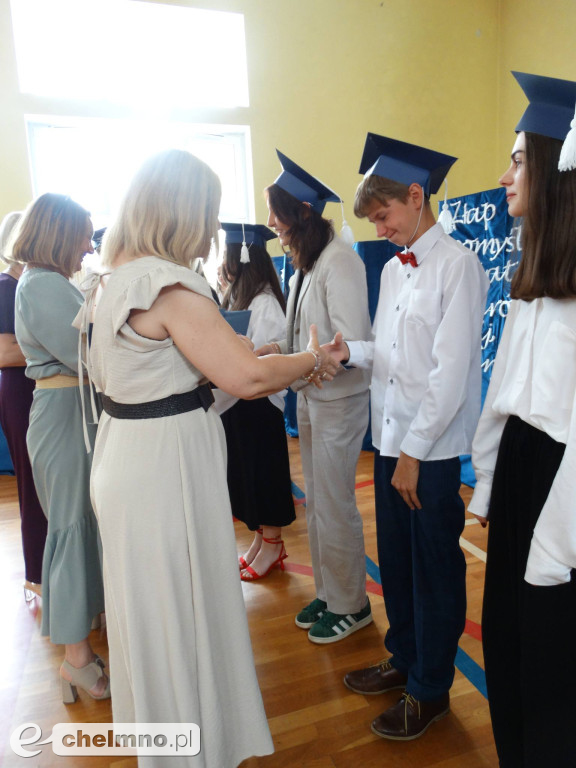 Pożegnanie klas ósmych w chełmińskiej 