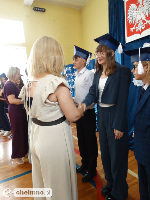 Pożegnanie klas ósmych w chełmińskiej 