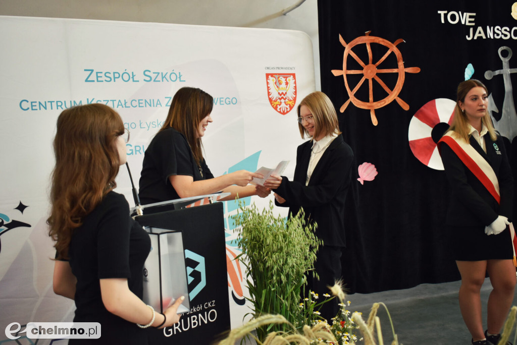 Koniec roku szkolnego w Zespole Szkół CKZ w Grubnie