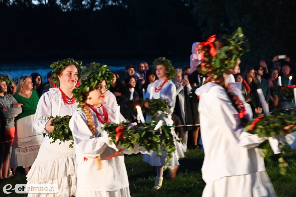 Fotorelacja z obrzędów Nocy Świętojańskiej nad Jeziorem Starogrodzkim