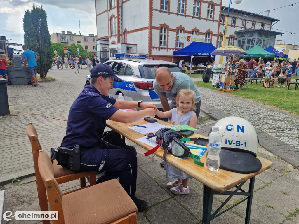 Przedwakacyjne spotkania profilaktyczne z chełmińskimi policjantami