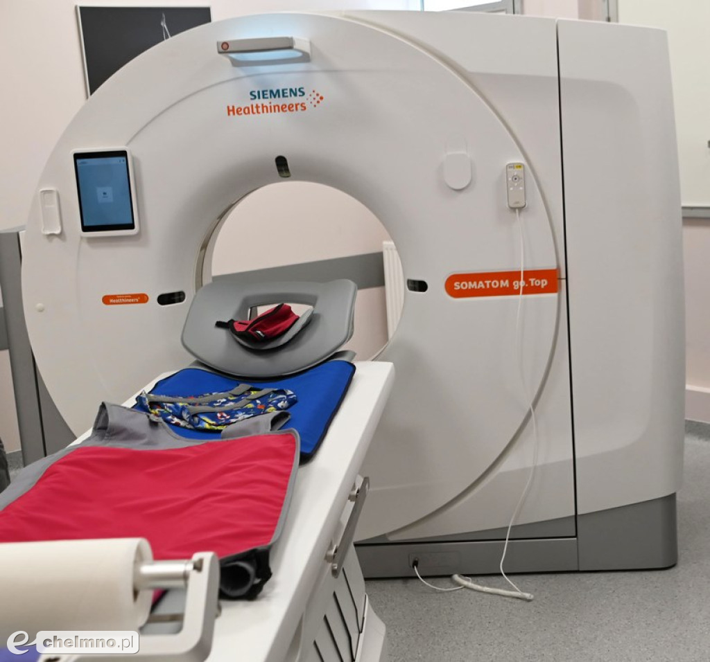 Oficjalne otwarcie pracowni Tomografii Komputerowej w ZOZ w Chełmnie