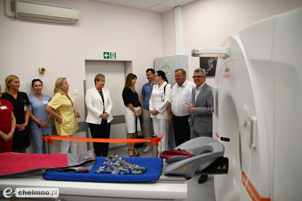 Oficjalne otwarcie pracowni Tomografii Komputerowej w ZOZ w Chełmnie