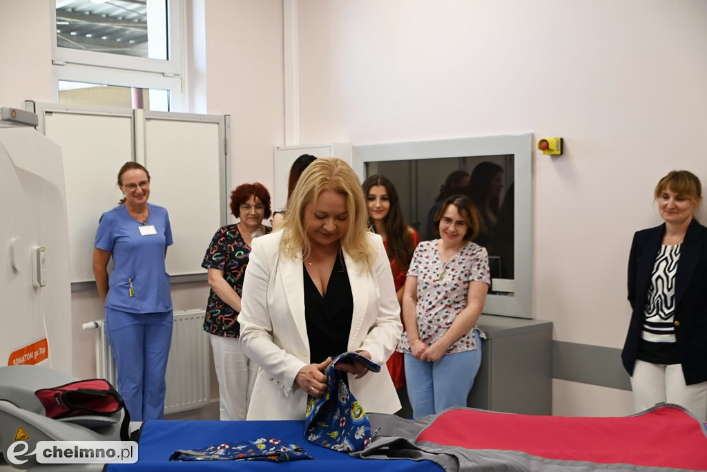 Oficjalne otwarcie pracowni Tomografii Komputerowej w ZOZ w Chełmnie