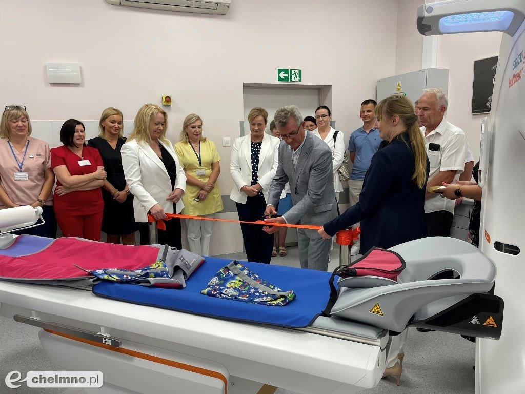 Oficjalne otwarcie pracowni Tomografii Komputerowej w ZOZ w Chełmnie