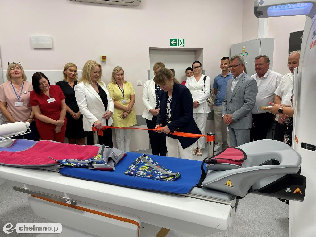 Oficjalne otwarcie pracowni Tomografii Komputerowej w ZOZ w Chełmnie