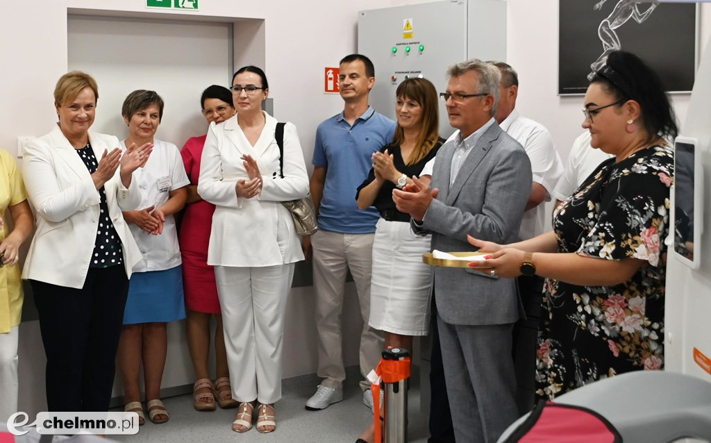 Oficjalne otwarcie pracowni Tomografii Komputerowej w ZOZ w Chełmnie