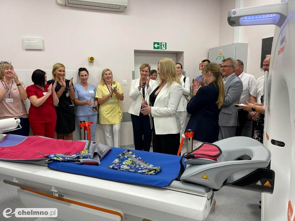 Oficjalne otwarcie pracowni Tomografii Komputerowej w ZOZ w Chełmnie