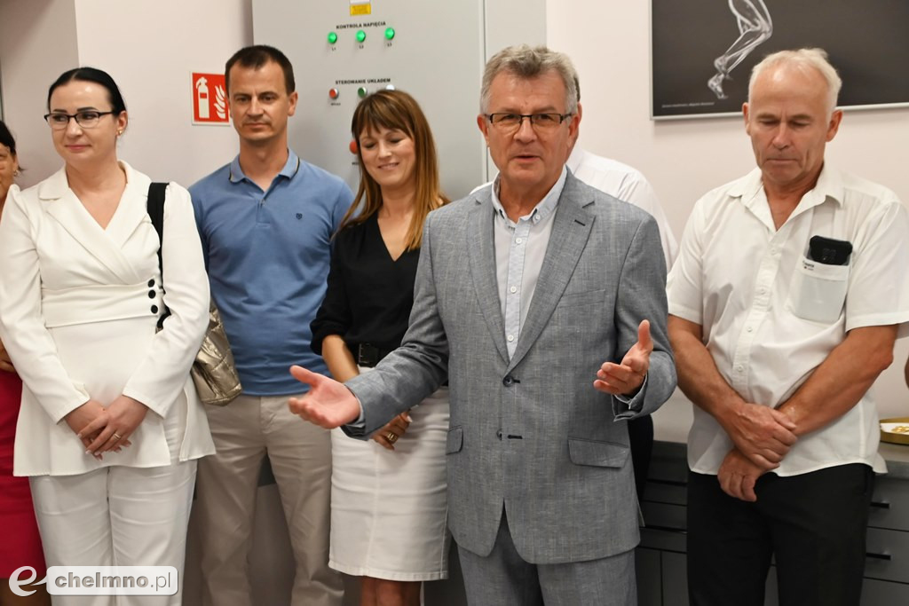 Oficjalne otwarcie pracowni Tomografii Komputerowej w ZOZ w Chełmnie