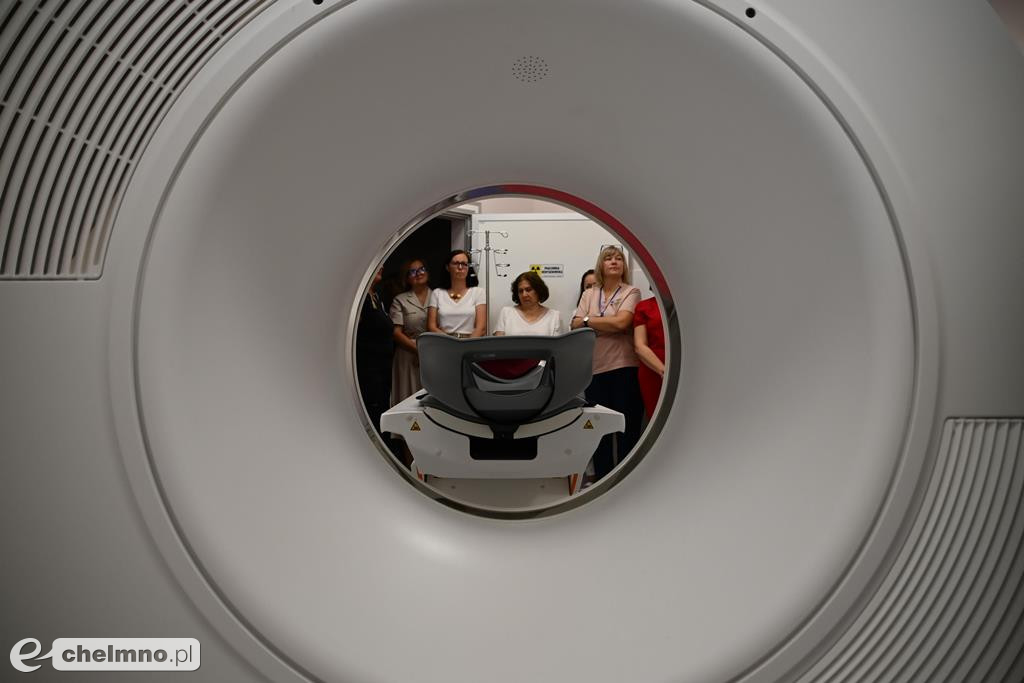 Oficjalne otwarcie pracowni Tomografii Komputerowej w ZOZ w Chełmnie