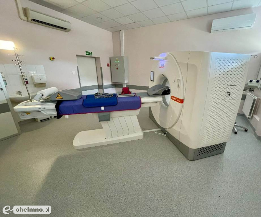 Oficjalne otwarcie pracowni Tomografii Komputerowej w ZOZ w Chełmnie