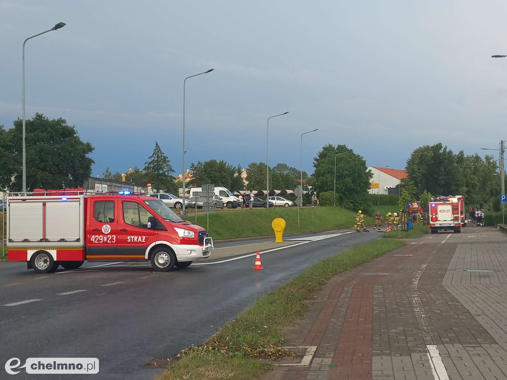 Problemy po ulewnym deszczu z gradem w Chełmnie. Nawałnica wyrządziła ogromne szkody