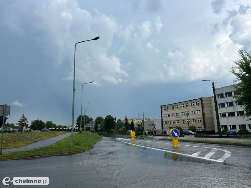 Uwaga! Zamknięta ul. Gorczyckiego po dzisiejszej nawałnicy