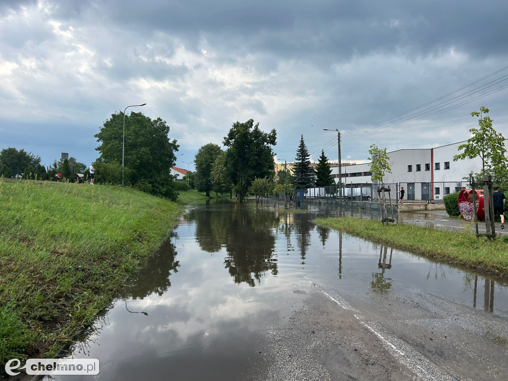 Uwaga! Zamknięta ul. Gorczyckiego po dzisiejszej nawałnicy