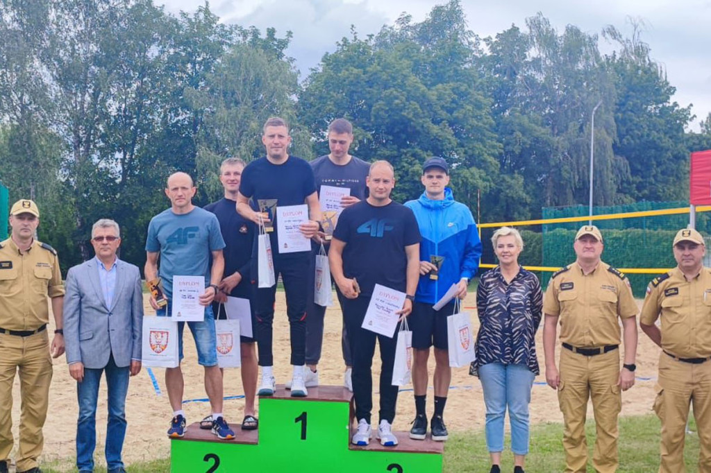 Grand Prix w plażowej piłce siatkowej strażaków „Chełmno 2024”