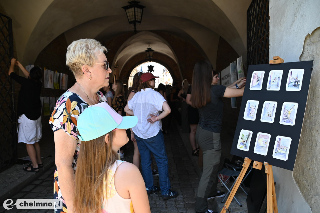 Piękne prace zaprezentowano dziś na Wystawie Poplenerowej Studentów Architektury