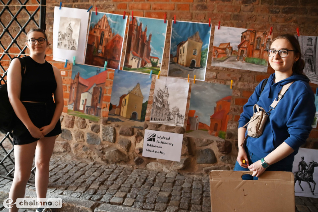 Piękne prace zaprezentowano dziś na Wystawie Poplenerowej Studentów Architektury