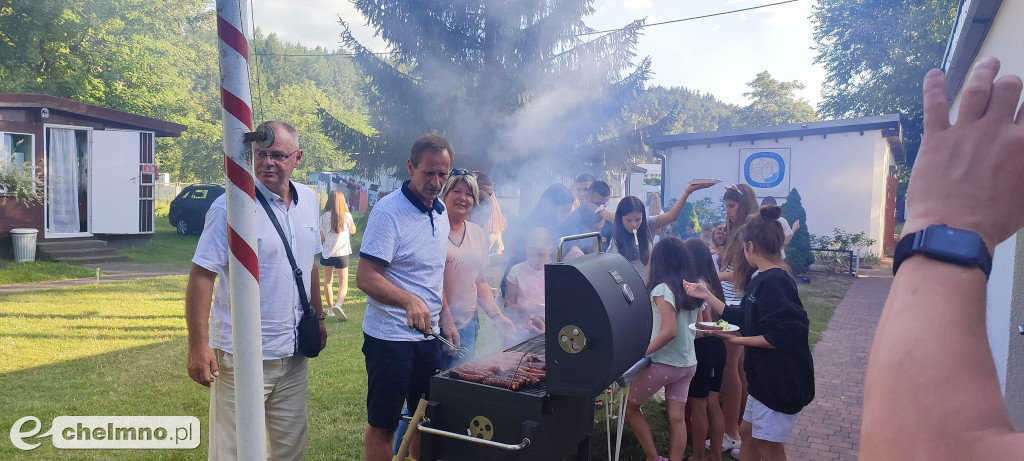 Grupa z partnerskiego Kaniowa wypoczywa w Chełmnie