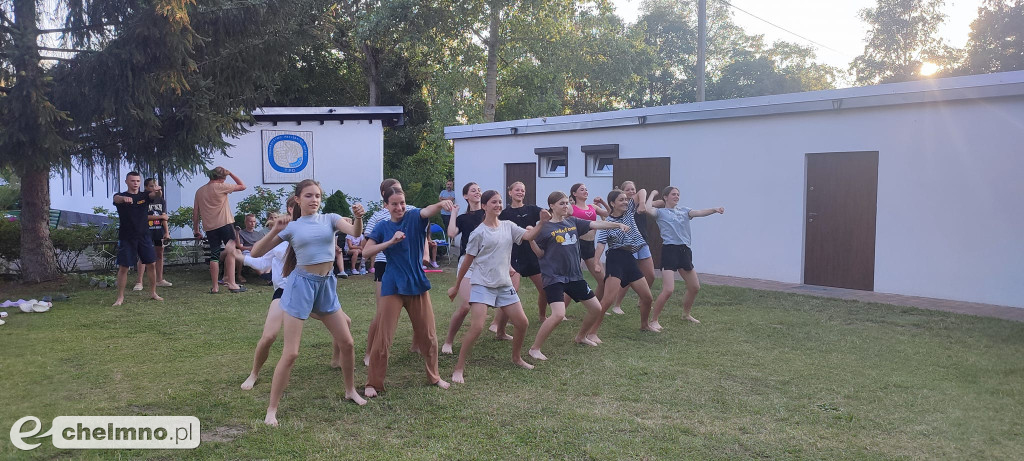 Grupa z partnerskiego Kaniowa wypoczywa w Chełmnie