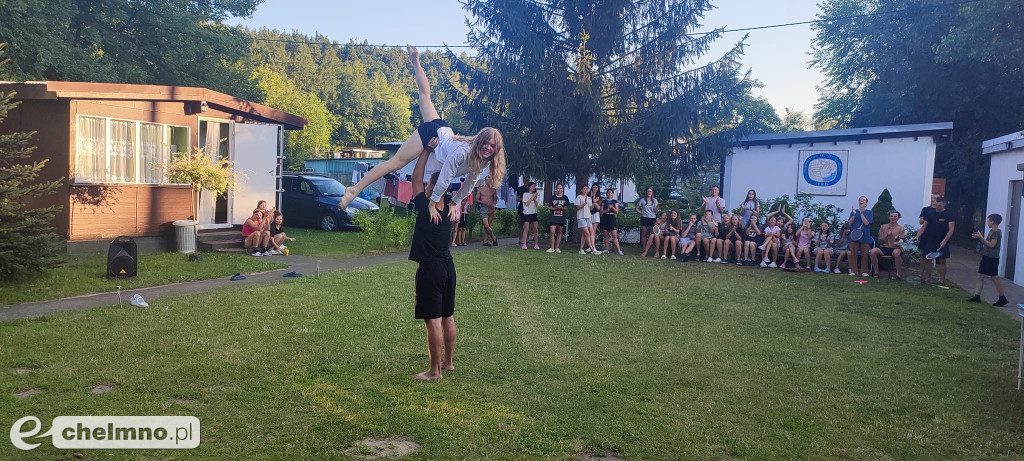 Grupa z partnerskiego Kaniowa wypoczywa w Chełmnie
