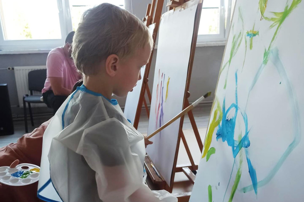 Dwa spotkania „Małych improwizacji malarskich” już za nami