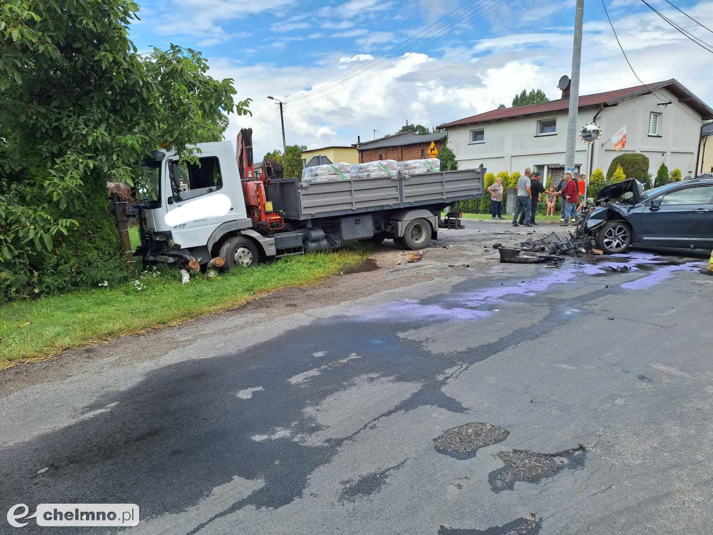 Dwa wypadki w Głażewie w odstępie kilku godzin!