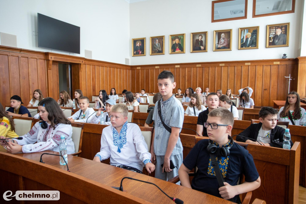 Młodzi Ukraińcy w Toruniu
