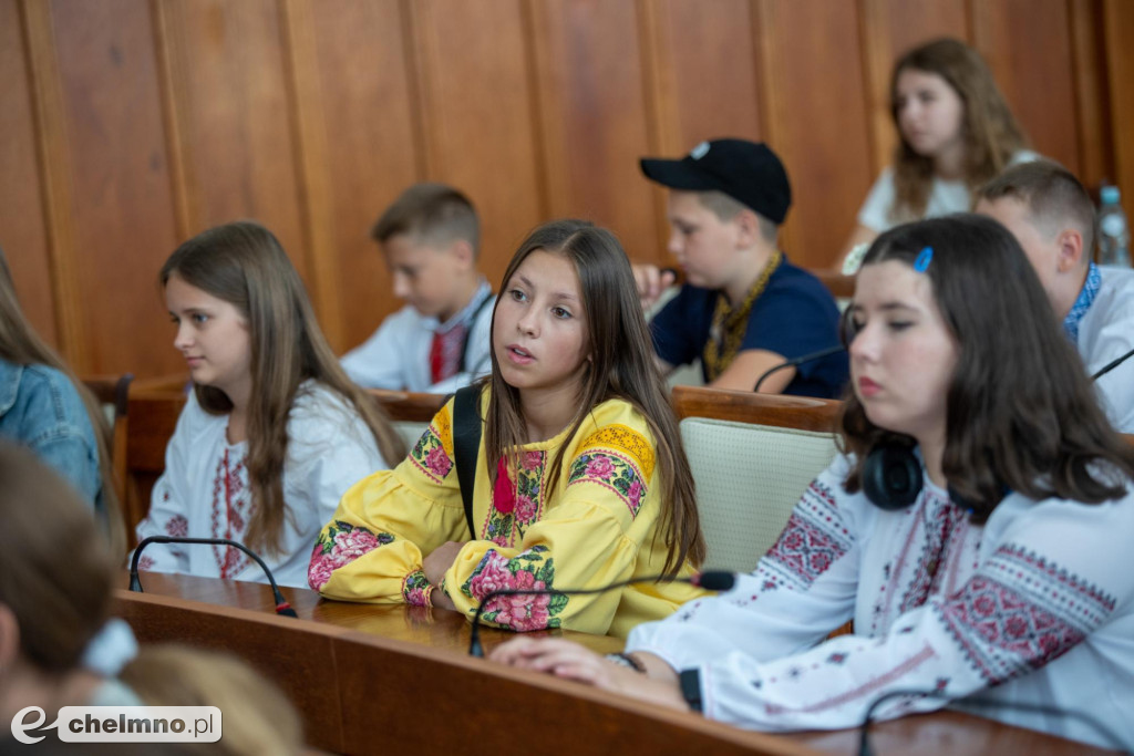 Młodzi Ukraińcy w Toruniu