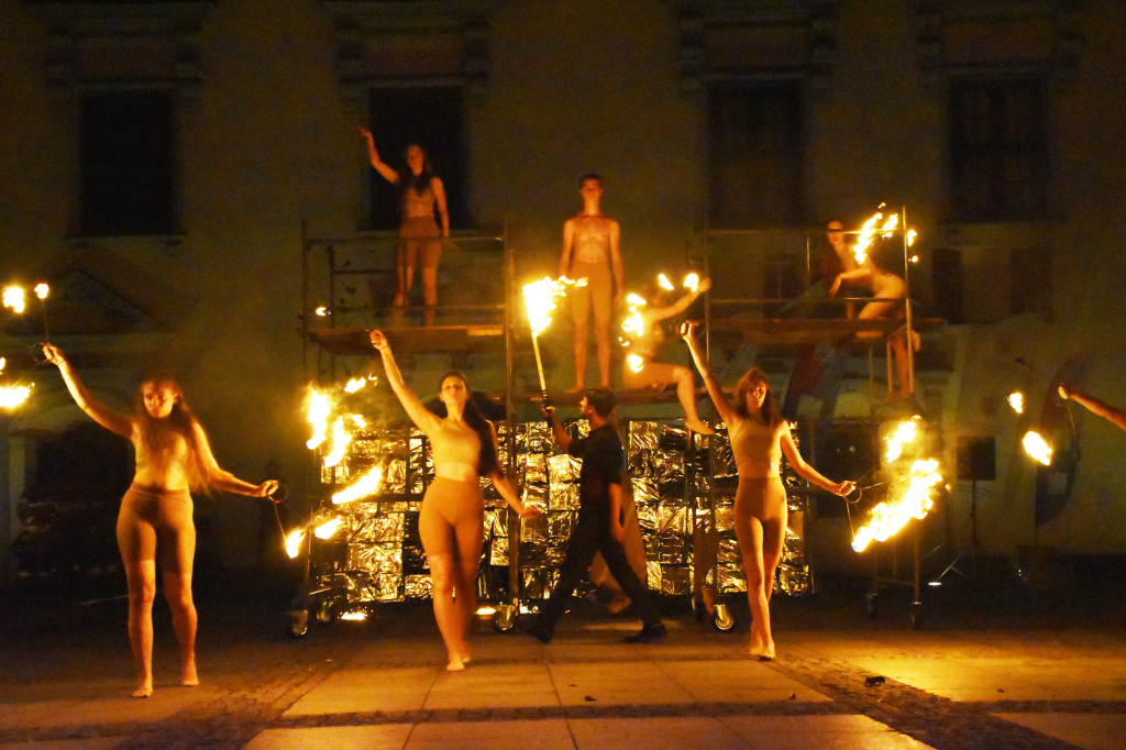 Stowarzyszenie Teatr Ludyczny i wczorajsze FIRESHOW na Rynku