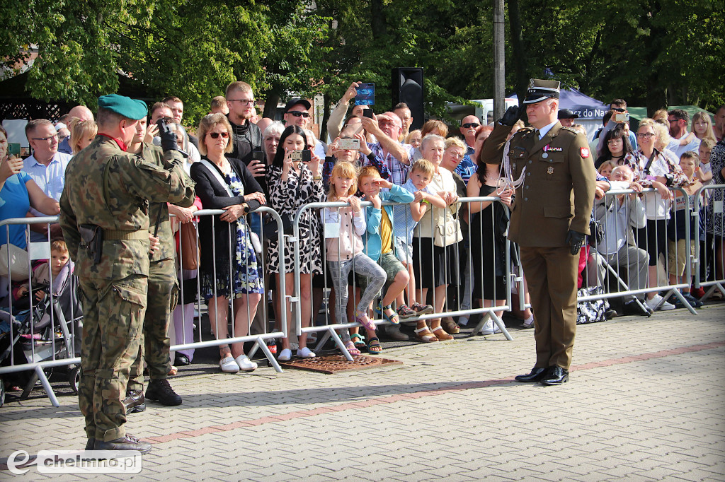Przysięga wojskowa ochotników DZSW w 3. Pułku Saperów