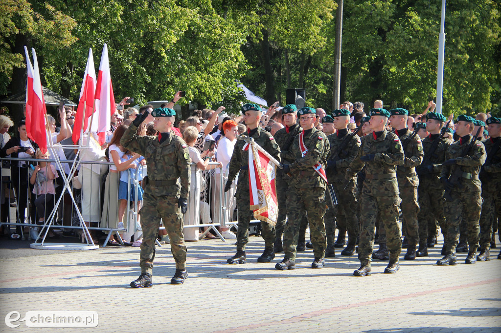 Przysięga wojskowa ochotników DZSW w 3. Pułku Saperów