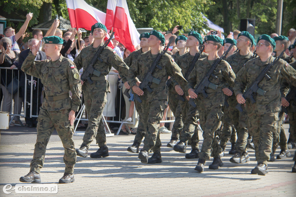 Przysięga wojskowa ochotników DZSW w 3. Pułku Saperów