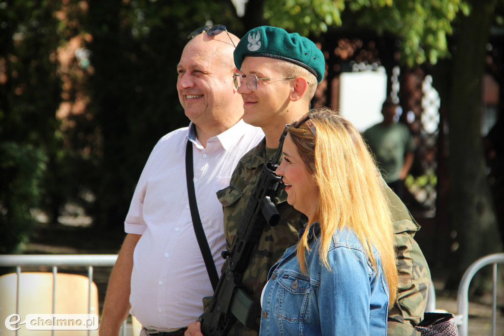 Przysięga wojskowa ochotników DZSW w 3. Pułku Saperów