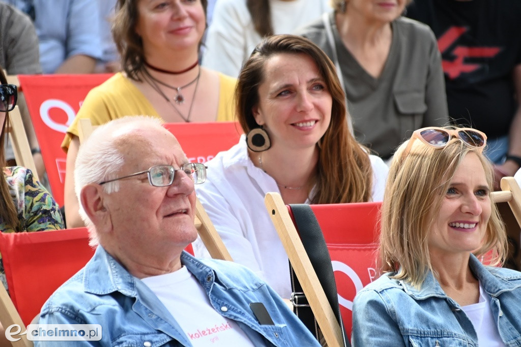 Hirek Wrona, Dorota Stalińska i Katarzyna Figura na zaproszenie BNP PARIBAS