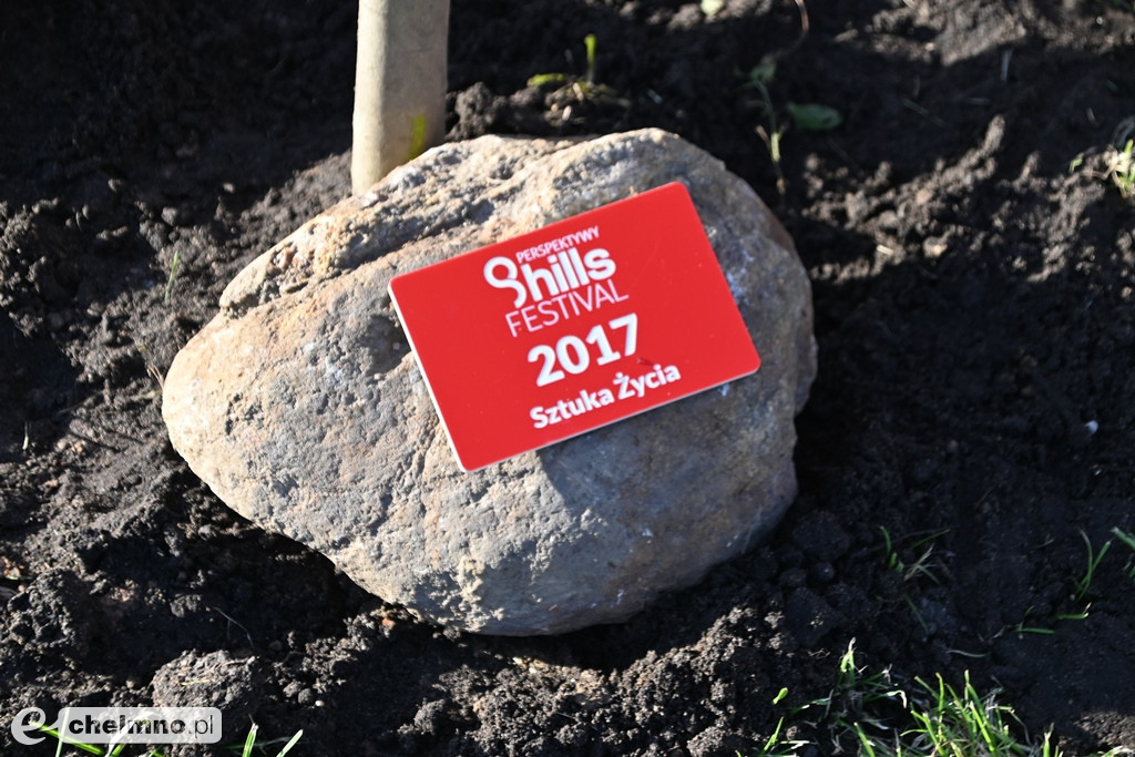 Posadzono 9 drzew na zakończenie 9 edycji Perspektywy - 9 Hills Festival