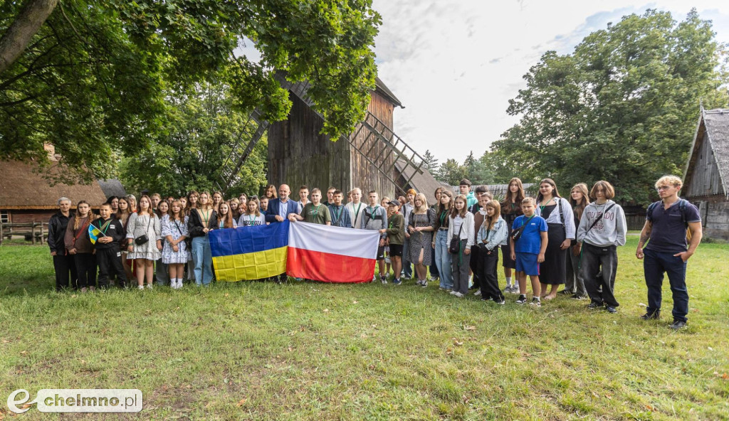 Młodzi Ukraińcy zwiedzają nasz region