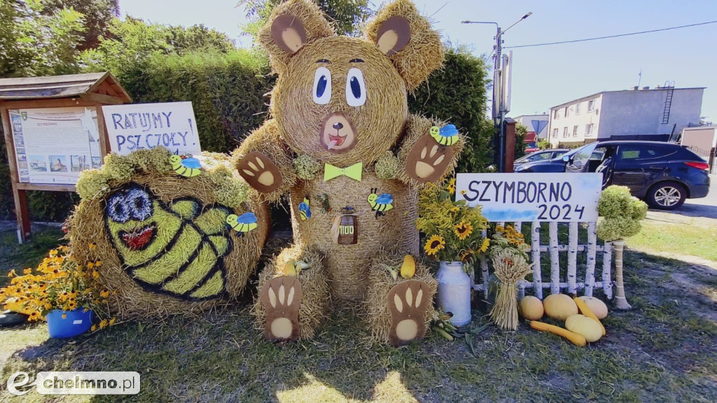 Piękne witacze i wieńce dożynkowe w Gminie Kijewo Królewskie