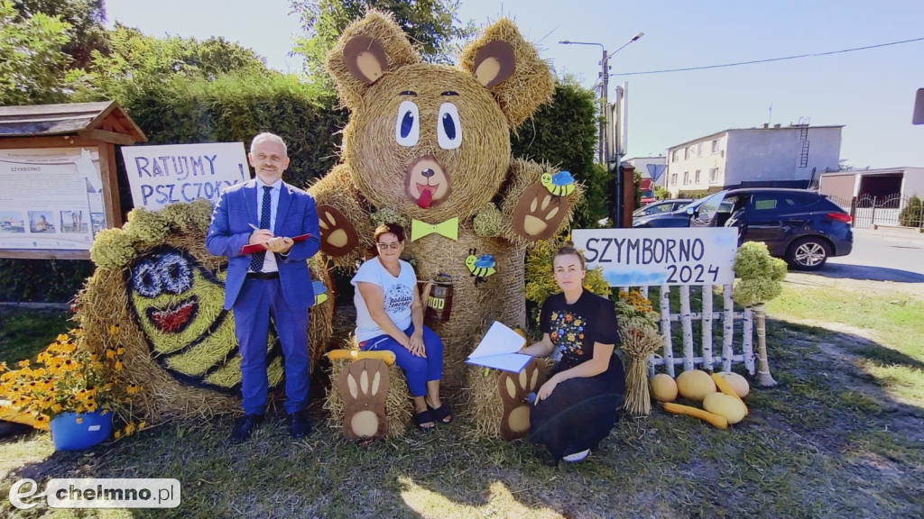 Piękne witacze i wieńce dożynkowe w Gminie Kijewo Królewskie