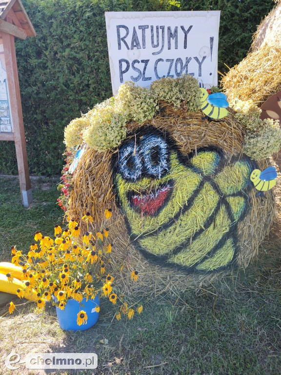 Piękne witacze i wieńce dożynkowe w Gminie Kijewo Królewskie