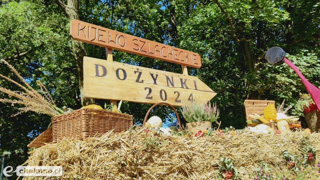 Piękne witacze i wieńce dożynkowe w Gminie Kijewo Królewskie