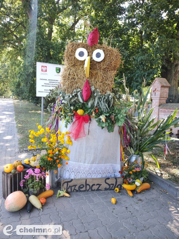 Piękne witacze i wieńce dożynkowe w Gminie Kijewo Królewskie