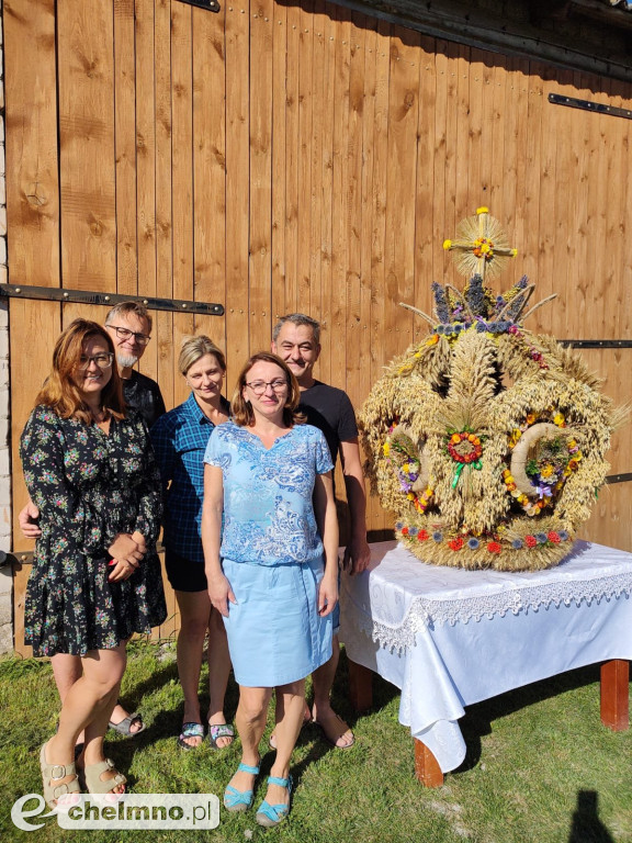Piękne witacze i wieńce dożynkowe w Gminie Kijewo Królewskie