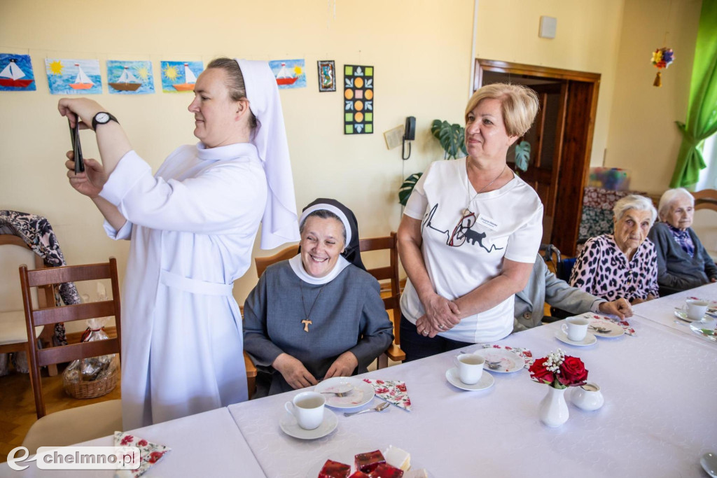 Gratulacje na setne urodziny dla pani Bożeny Sierockiej - mieszkanki powiatu chełmińskiego